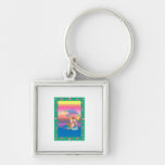 geanie in a bottle keychains