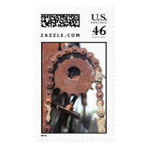 Gear and Chain Stamp