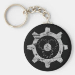 Gear Head Keychain