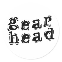 Gear Head stickers