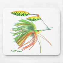Gear & Tackle Collection by FishTs.com Mouse Mat