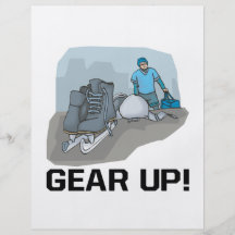 Gear Up Flyer Design