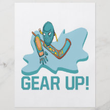 Gear Up Flyer Design