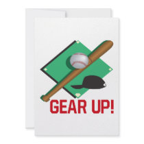 Gear Up Personalized Invites