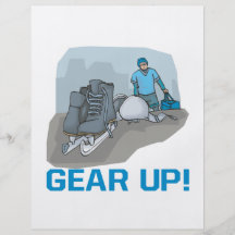 Gear Up Personalized Flyer
