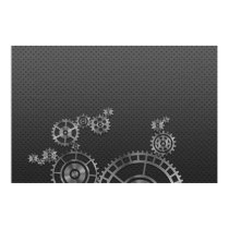 Gear Wheel Wallpaper posters by vladstudio Gear Wheel Wallpaper posters