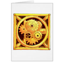 Gearbox1 Greeting Cards