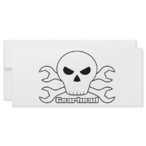 Gearhead Skull rack cards
