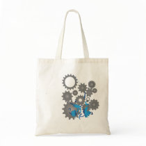 Gears and flowers bags