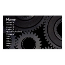 Gears business cards