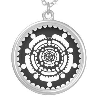 Gears Necklace zazzle_necklace