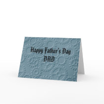 Gears-Tie1, Happy Father's Day DAD cards