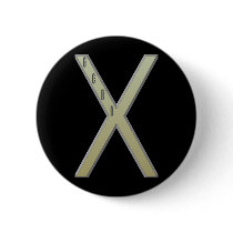 Gebo Rune gold Pin