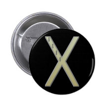 Gebo Rune gold Pin