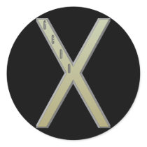 Gebo Rune gold Stickers