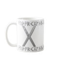 Gebo Rune grey mugs