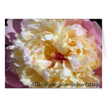 Geburtstag Blume Greeting Card