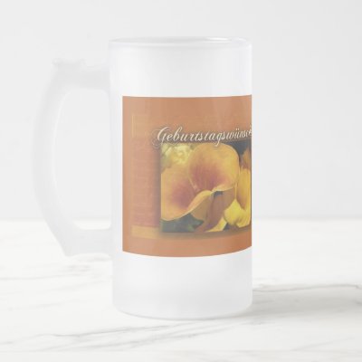 geburtstagswnsche - German Happy Birthday Coffee Mug by perfectpostage