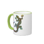 Geck Gecko Psychedelic Design Mug