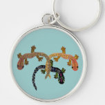 Gecko Dance Keychain