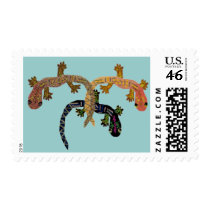 Gecko Dance postage by Coconutzoo Gecko Dance postage