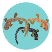 Gecko Dance stickers