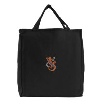 Gecko embroidered bags by ZazzleEmbroidery Gecko embroidered bags