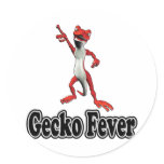 Gecko Fever stickers