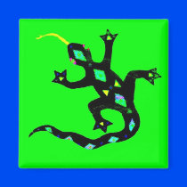 Gecko in Green2
