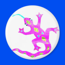Gecko in Pink2