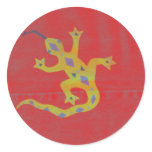 Gecko in Red