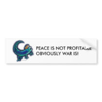 Gecko King bumper stickers by planetconnie Gecko King bumper stickers