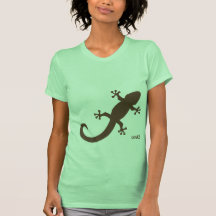 gecko Lima del camiseta