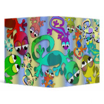 gecko lizard attack notebook binders by dooni_notebooks gecko lizard attack notebook binders