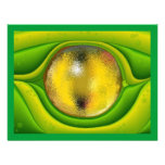 GECKO LIZARD DRAGON EYE INVITATION SEE YOU PARTY
