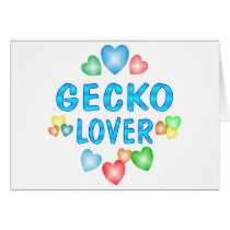 GECKO LOVER cards by AllPetsStore GECKO LOVER cards