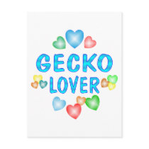 GECKO LOVER postcards by AllPetsStore GECKO LOVER postcards