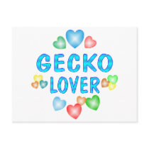 GECKO LOVER postcards by AllPetsStore GECKO LOVER postcards