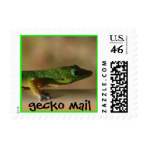 gecko mail versus snail mail postage by Rebecca_Reeder gecko mail versus snail mail postage
