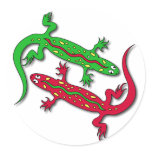 Gecko Stickers stickers
