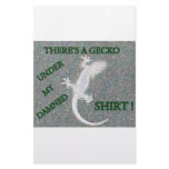 GECKO UNDER MY SHIRT CUSTOM STATIONERY
