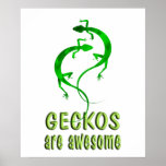 Geckos are Awesome posters