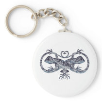 geckos horizontal key chains
