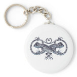 geckos horizontal keychains