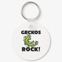 Geckos Rock keychains by AnimalShirts Geckos Rock keychains