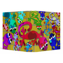 geckos stuck on wall notebook binders by dooni_notebooks geckos stuck on wall notebook binders
