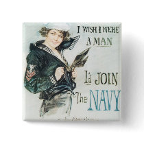 Gee!! I Wish I were a Man Buttons