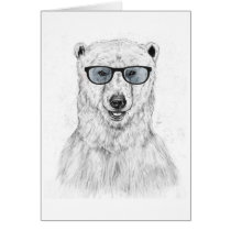 Geek bear (blue) cards