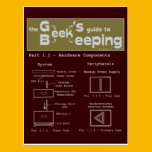 Geek Beekeeping (Hardware) - Postcard postcards