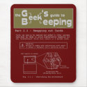 Geek Beekeeping (Swapping Cards) - Mousepad mousepad